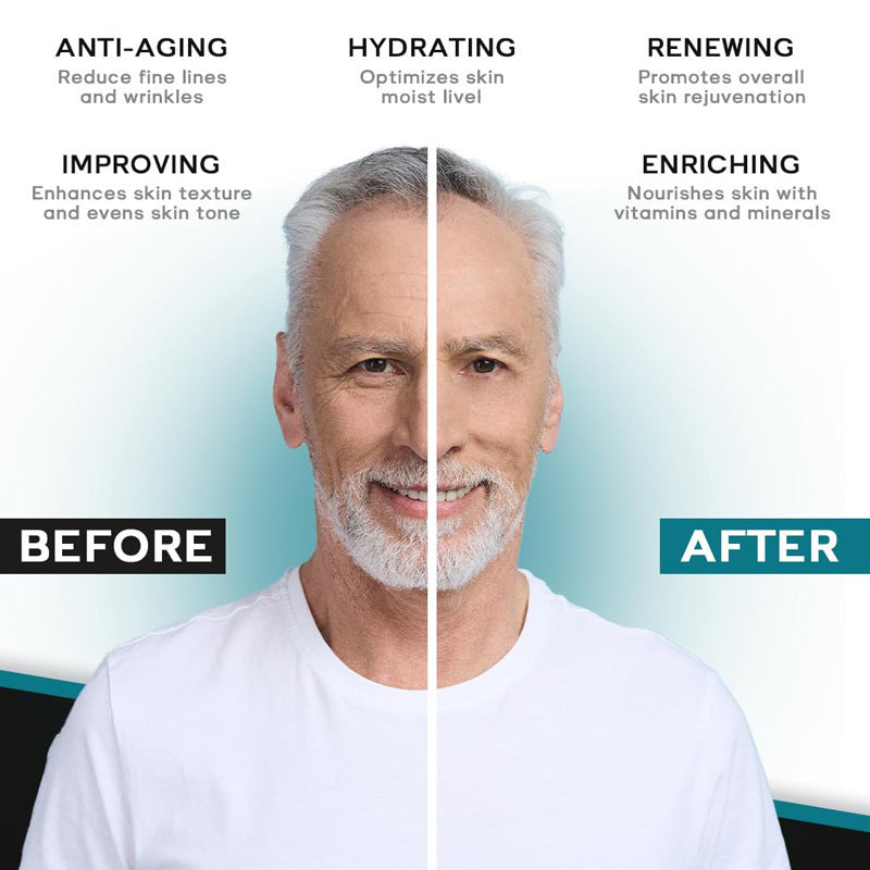 Crème de nuit hydratante pour hommes