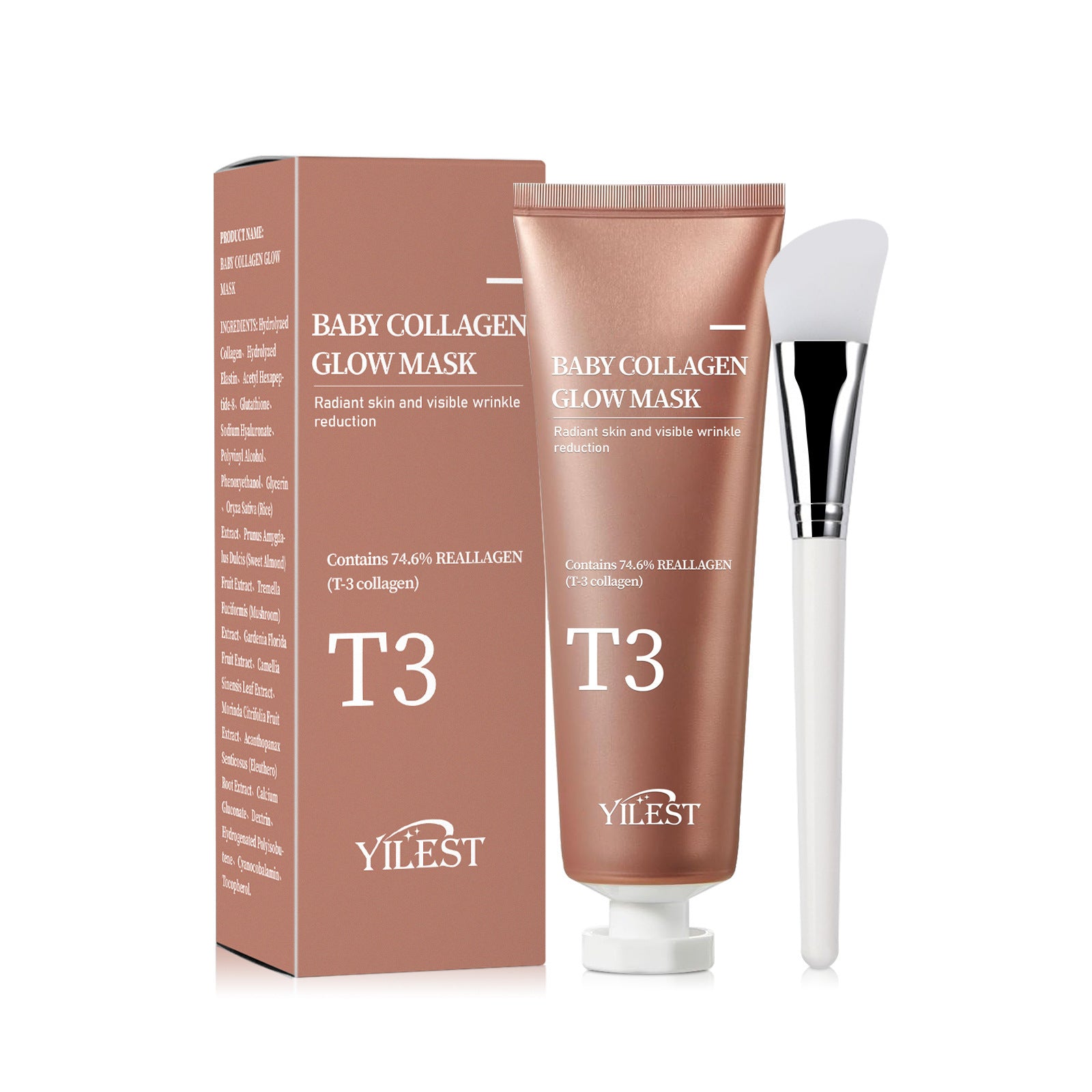 Masque hydratant au collagène pour bébé