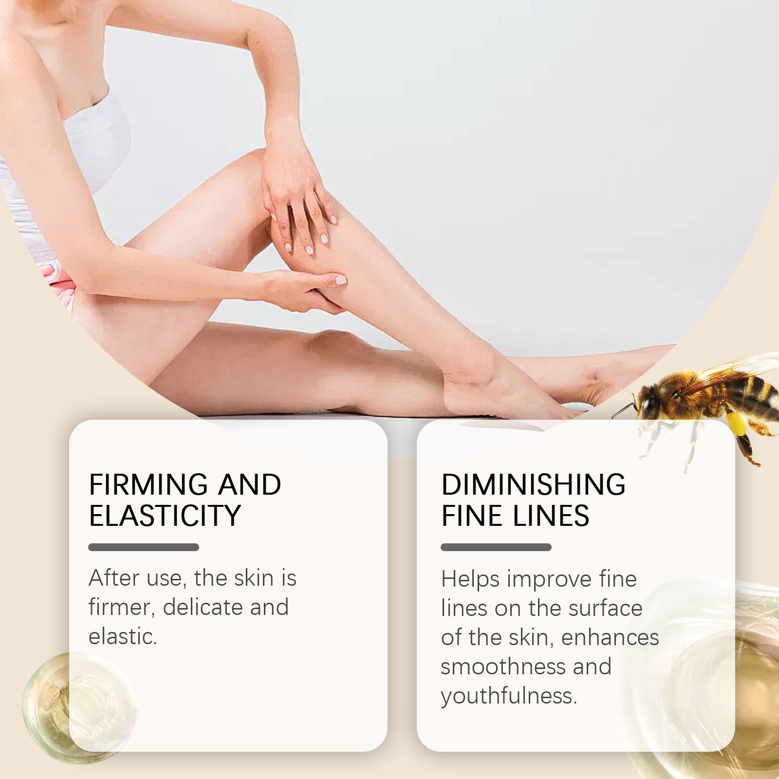 Huile de soin hydratante pour le corps Bee Firming