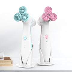 3D Electric Silicone Facial Cleanser with Massage