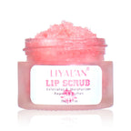 Crème exfoliante douce pour les lèvres à la fraise