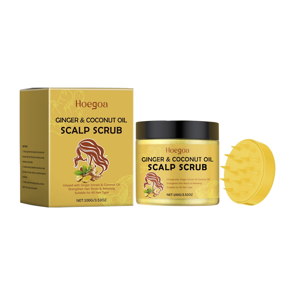 Gommage doux exfoliant pour le cuir chevelu