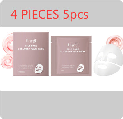 Masque visage au collagène