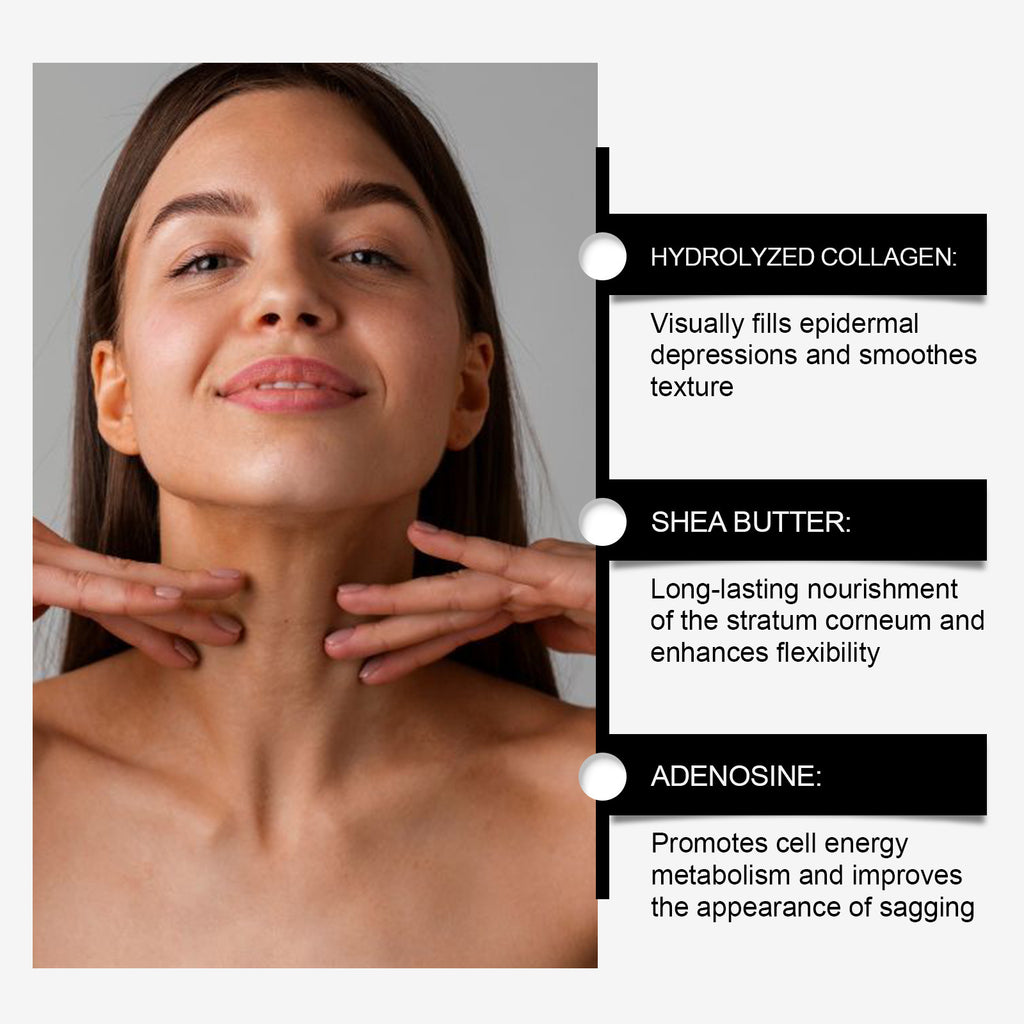 Crème liftante et raffermissante pour le cou