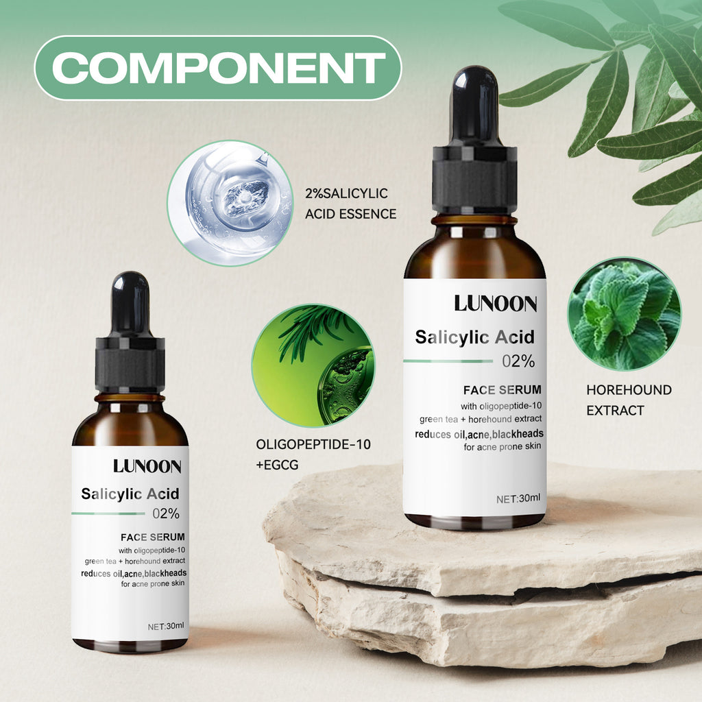 Sérum visage anti-âge élégant et simple