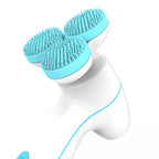 Nettoyant visage électrique 3D en silicone avec massage