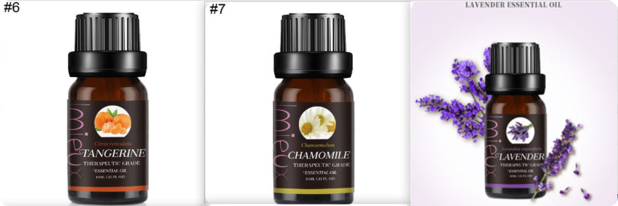 Huile d'aromathérapie