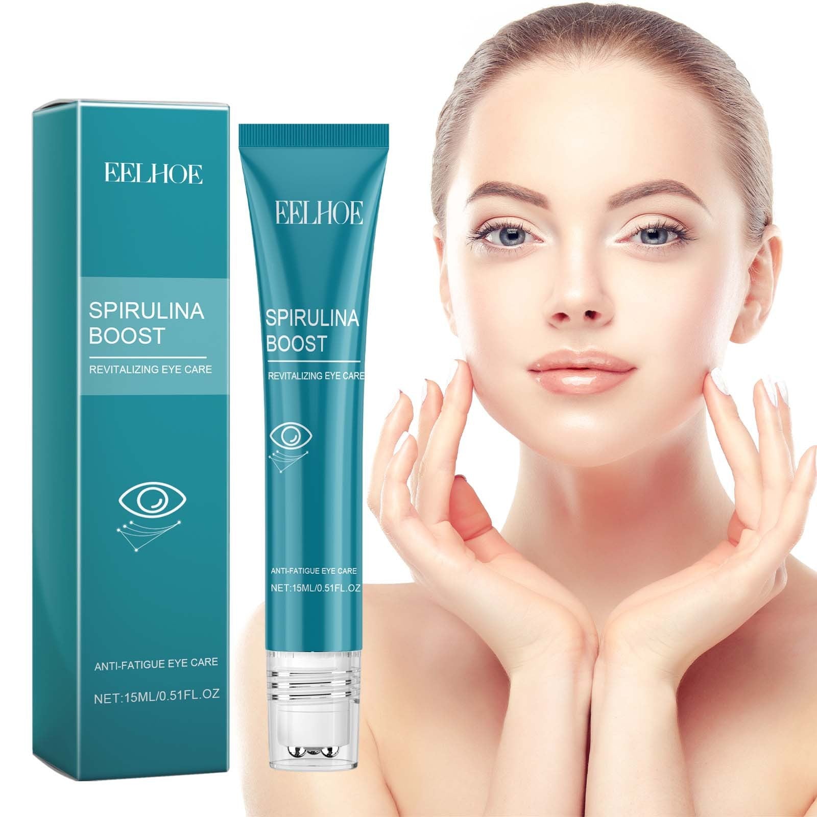 Gel de soin pour les yeux à motif estompé