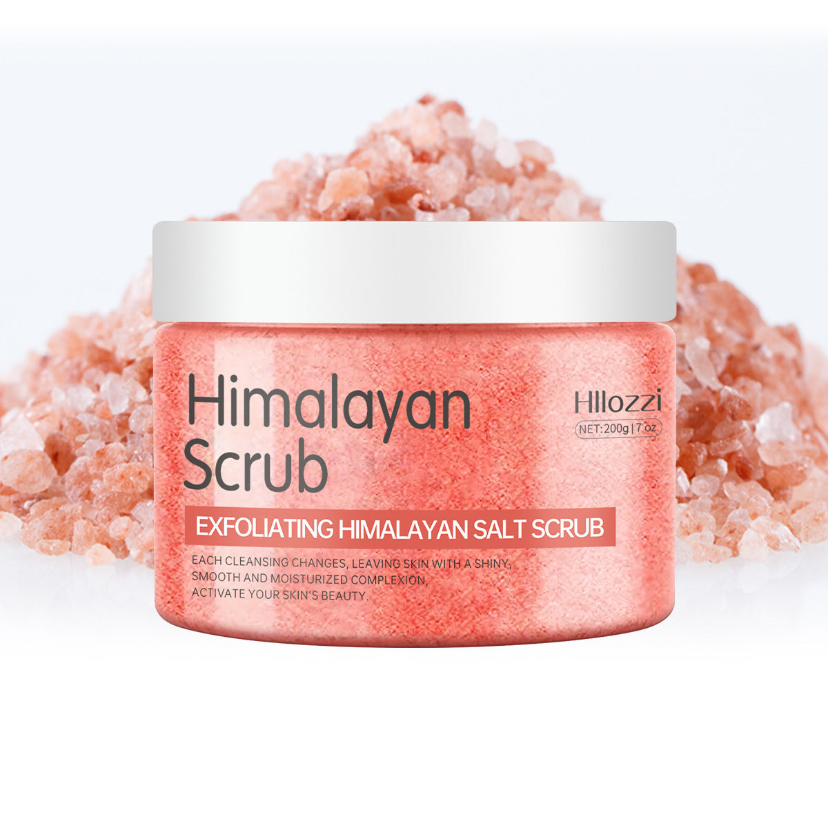 Crème exfoliante pour le corps au sel de l'Himalaya