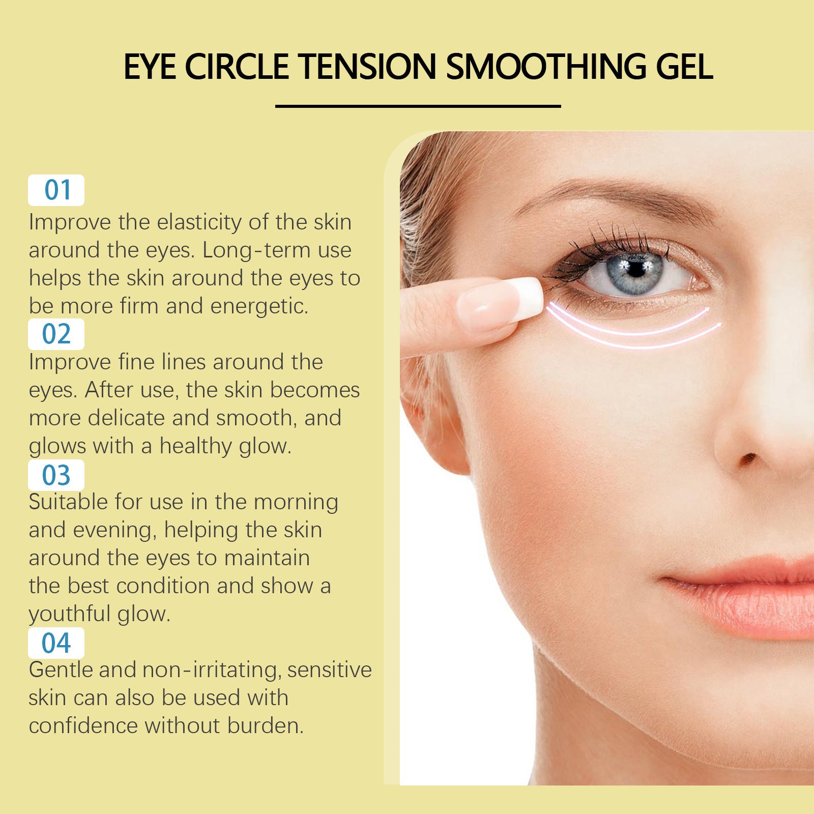 Gel Soin des Yeux Nourrissant Doux